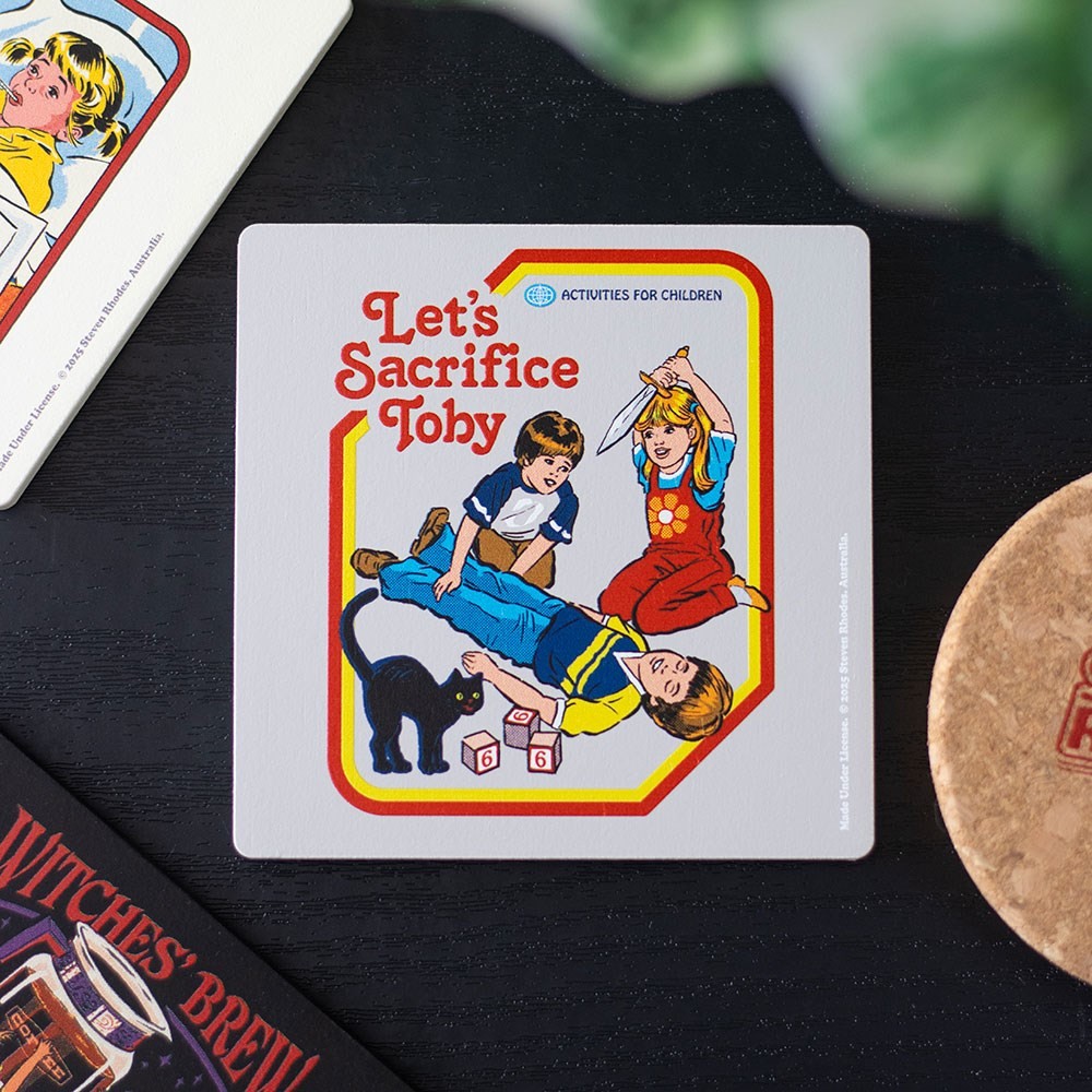 Let’s Sacrifice Toby Coaster by Steven Rhodes Let’s Sacrifice Toby Coaster by Steven Rhodes