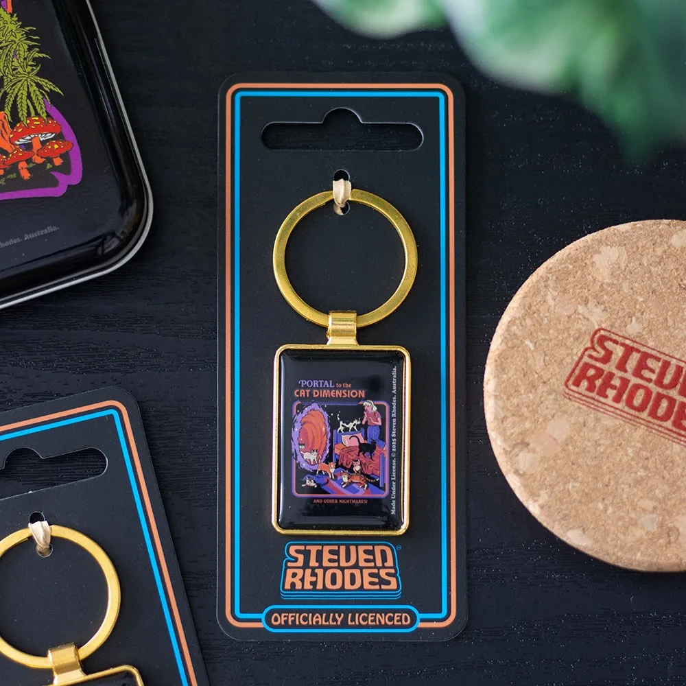 The Cat Dimension Keyring by Steven Rhodes The Cat Dimension Keyring by Steven Rhodes