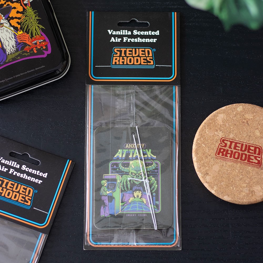 Anxiety Attack Vanilla Air Freshener by Steven Rhodes Anxiety Attack Vanilla Air Freshener by Steven Rhodes