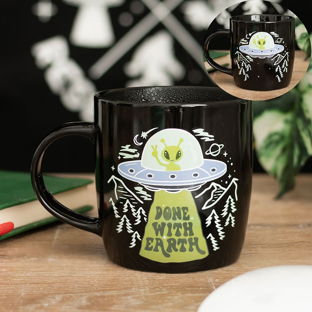 Heat Change UFO Mug Heat Change UFO Mug