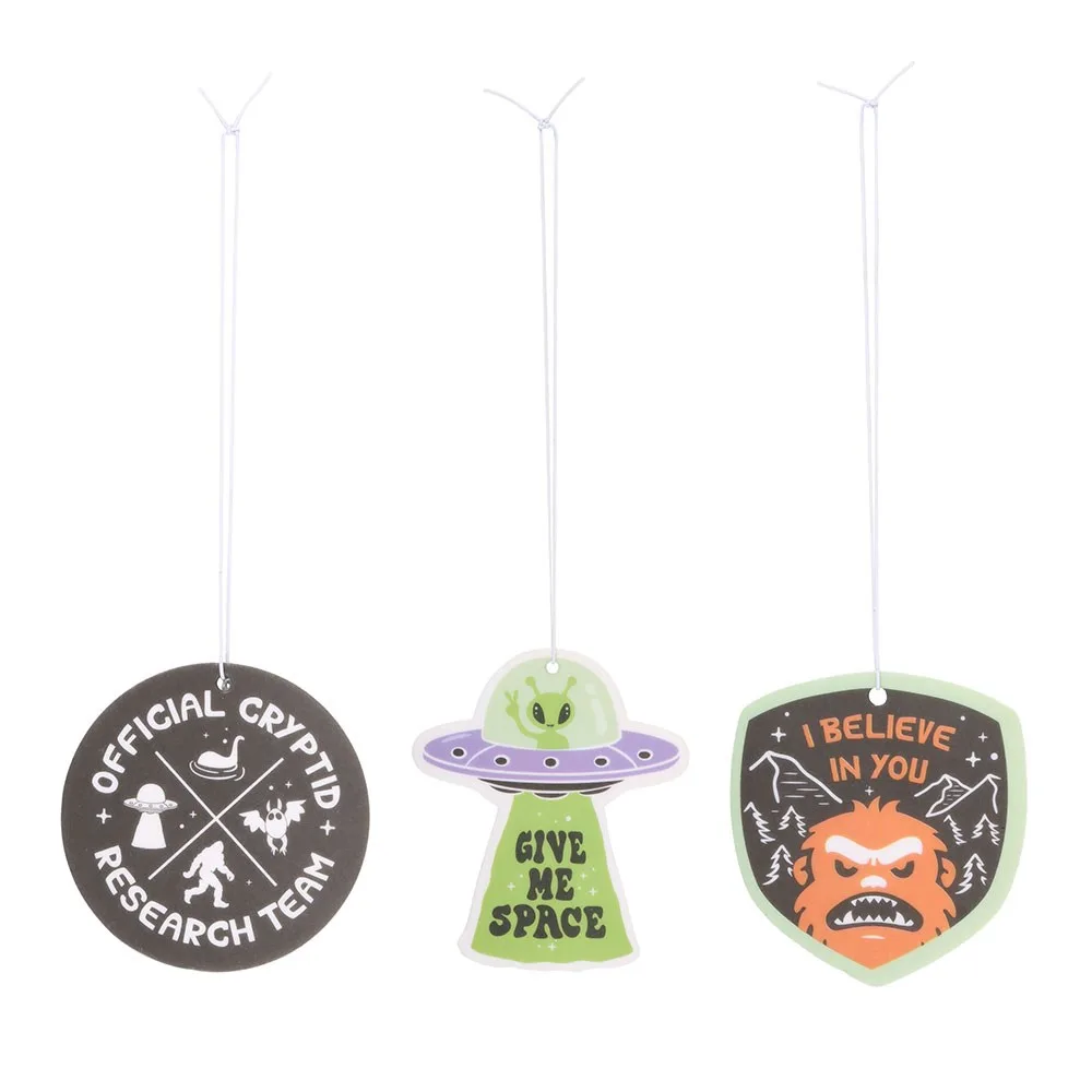 Set of 6 Camp Cryptid Scented Air Fresheners - Image 3