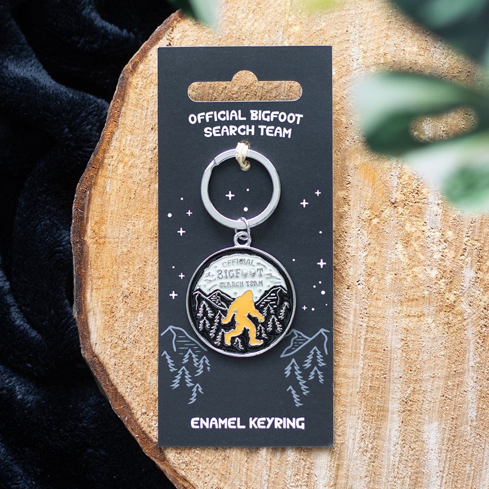 Bigfoot Search Team Keyring
