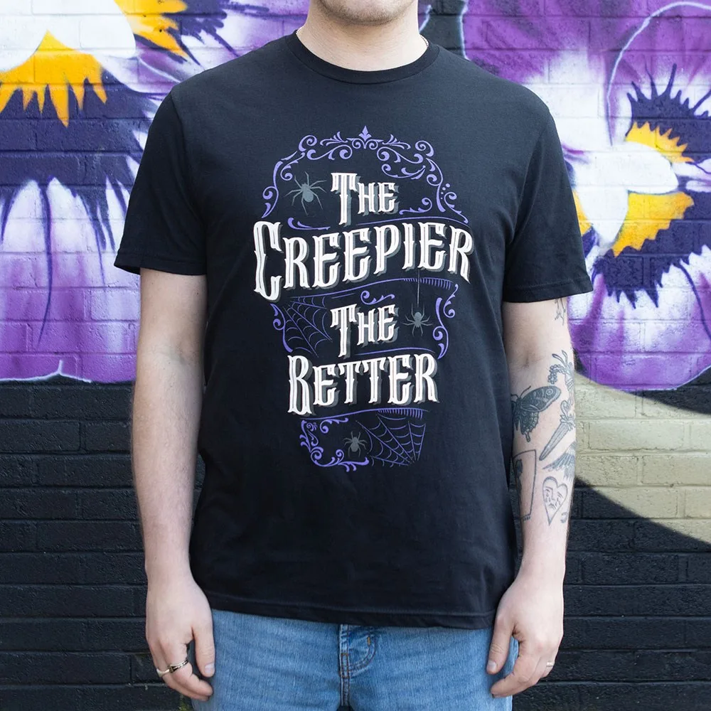 The Creepier the Better Unisex T-shirt Size XL - Image 4