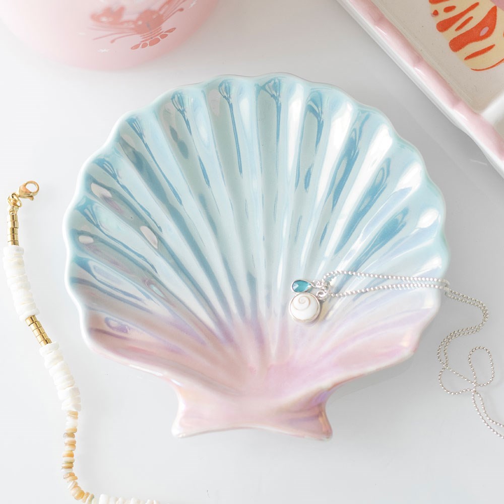 Iridescent Shell Trinket Dish Iridescent Shell Trinket Dish