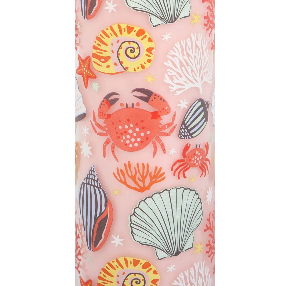 Pastel Shell Print Coconut & Sea Salt Tube Candle - Image 4