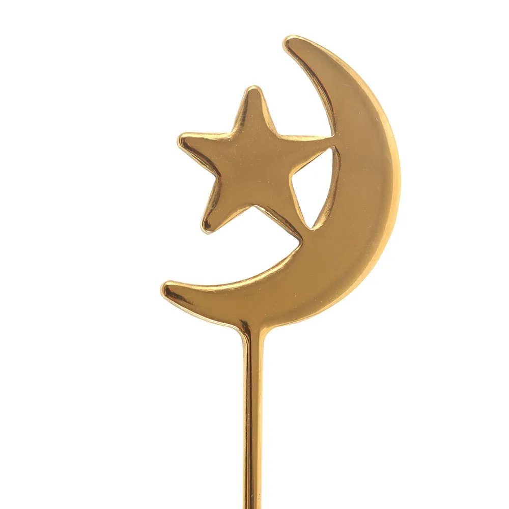 Set of 4 Star and Moon Teaspoons, photo 3 of 4