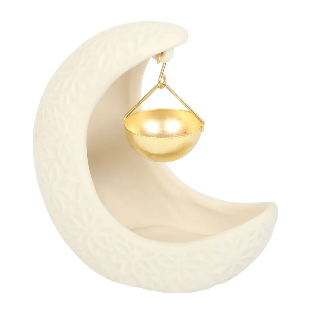 Crescent Moon Hanging Oil Burner - Image 2
