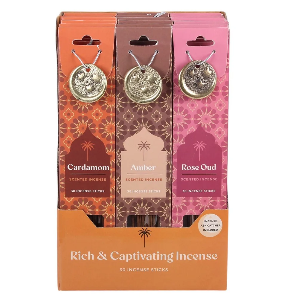 Set of 18 Arabian Nights Incense Gift Sets in Display - Image 3