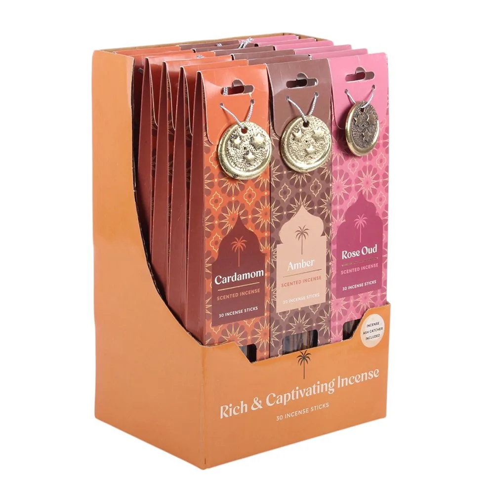 Set of 18 Arabian Nights Incense Gift Sets in Display - Image 4