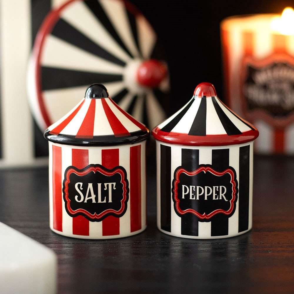 Circus Tent Salt and Pepper Shakers Circus Tent Salt and Pepper Shakers