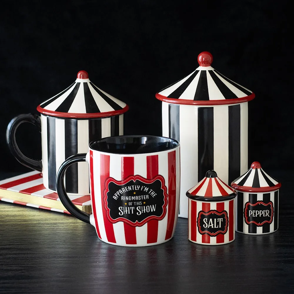 Circus Tent Salt and Pepper Shakers - Image 4