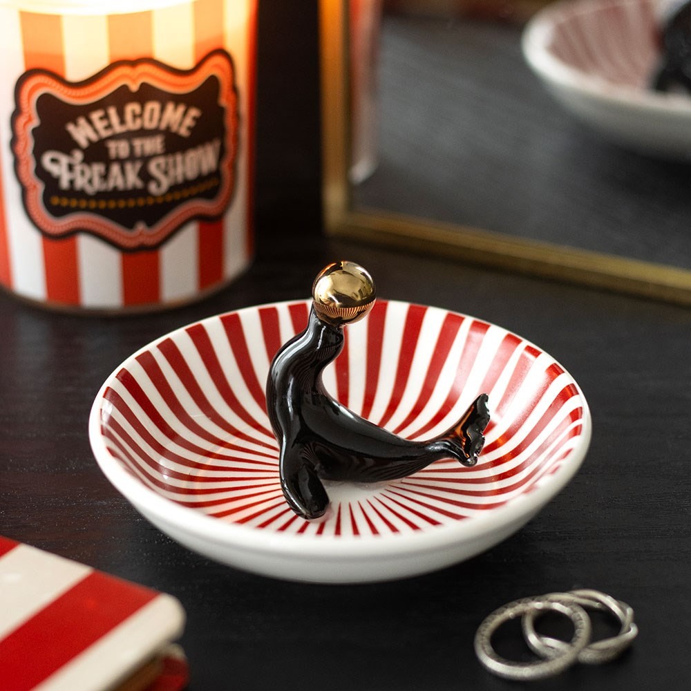 Circus Seal Trinket Dish Circus Seal Trinket Dish