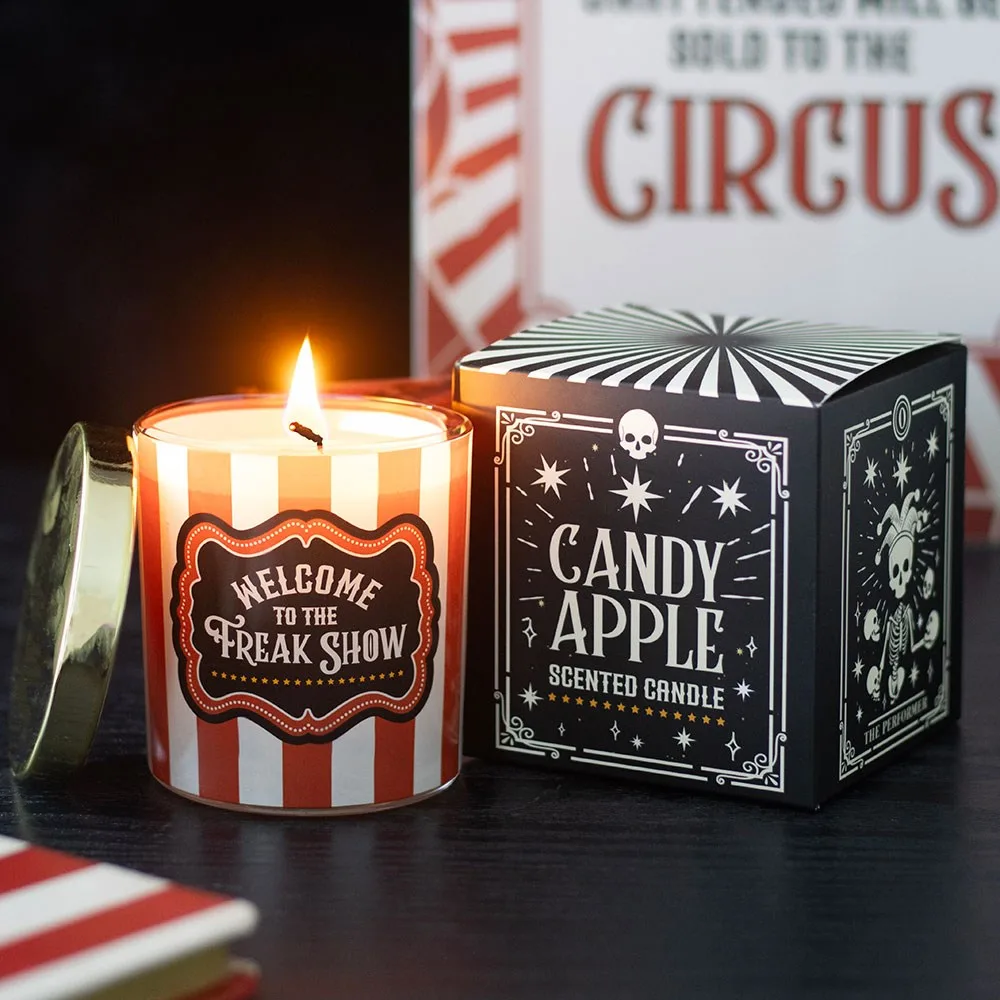 Freak Show Candy Apple Candle Freak Show Candy Apple Candle