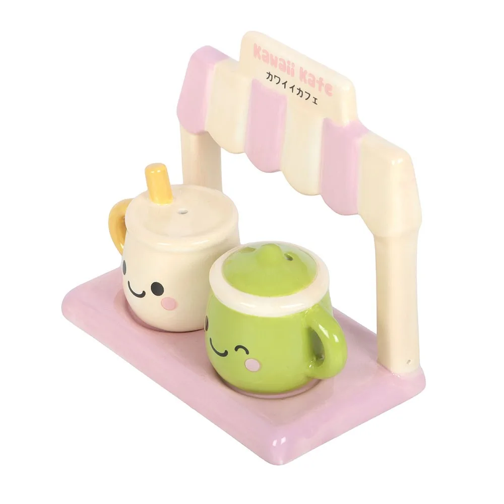Kawaii Latte Salt and Pepper Shakers, photo 3 of 6