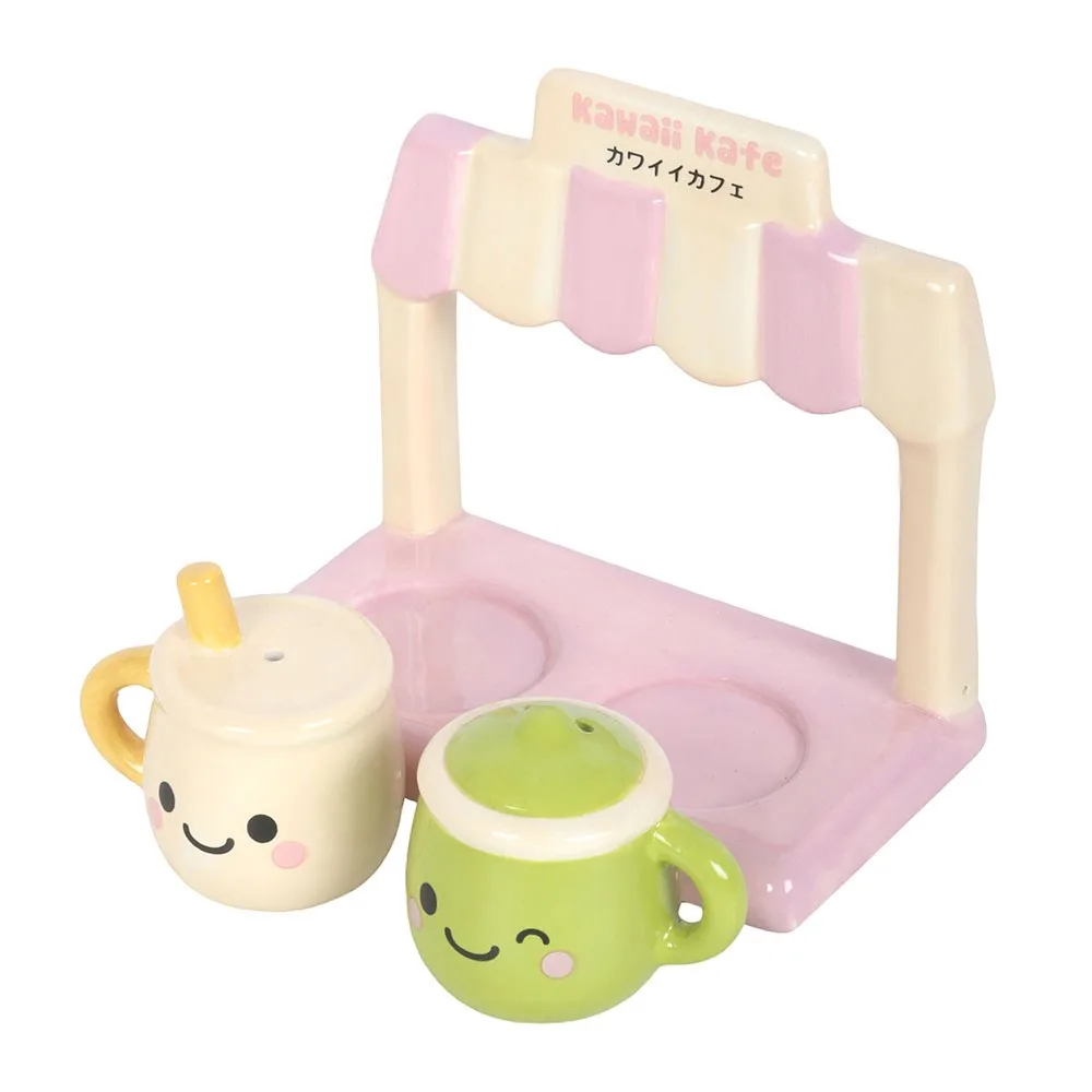 Kawaii Latte Salt and Pepper Shakers, photo 4 of 6