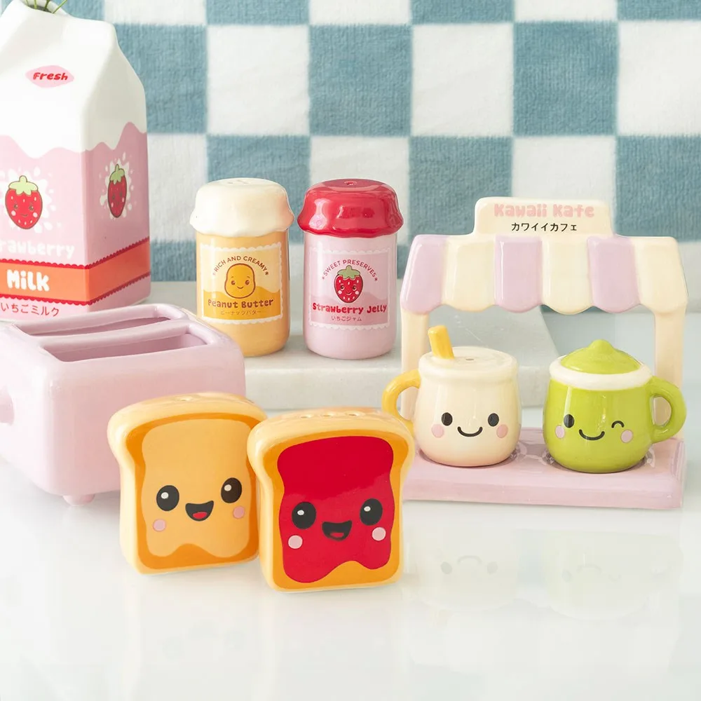 Kawaii Latte Salt and Pepper Shakers, photo 6 of 6