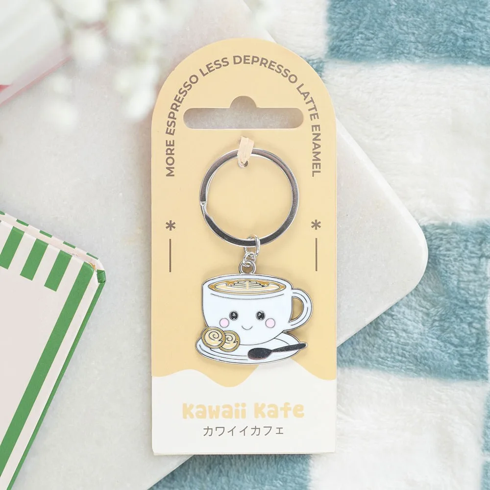 Kawaii Latte Keyring Kawaii Latte Keyring