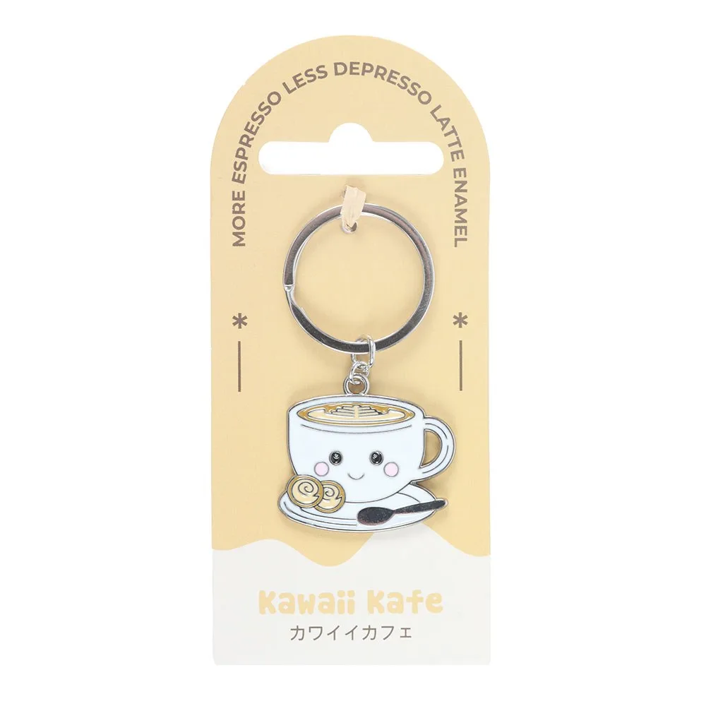 Kawaii Latte Keyring - Image 2