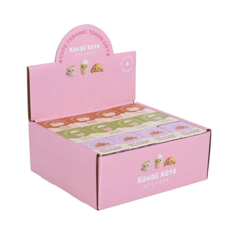 Set of 24 Kawaii Kafe Token Gifts in Display - Image 4