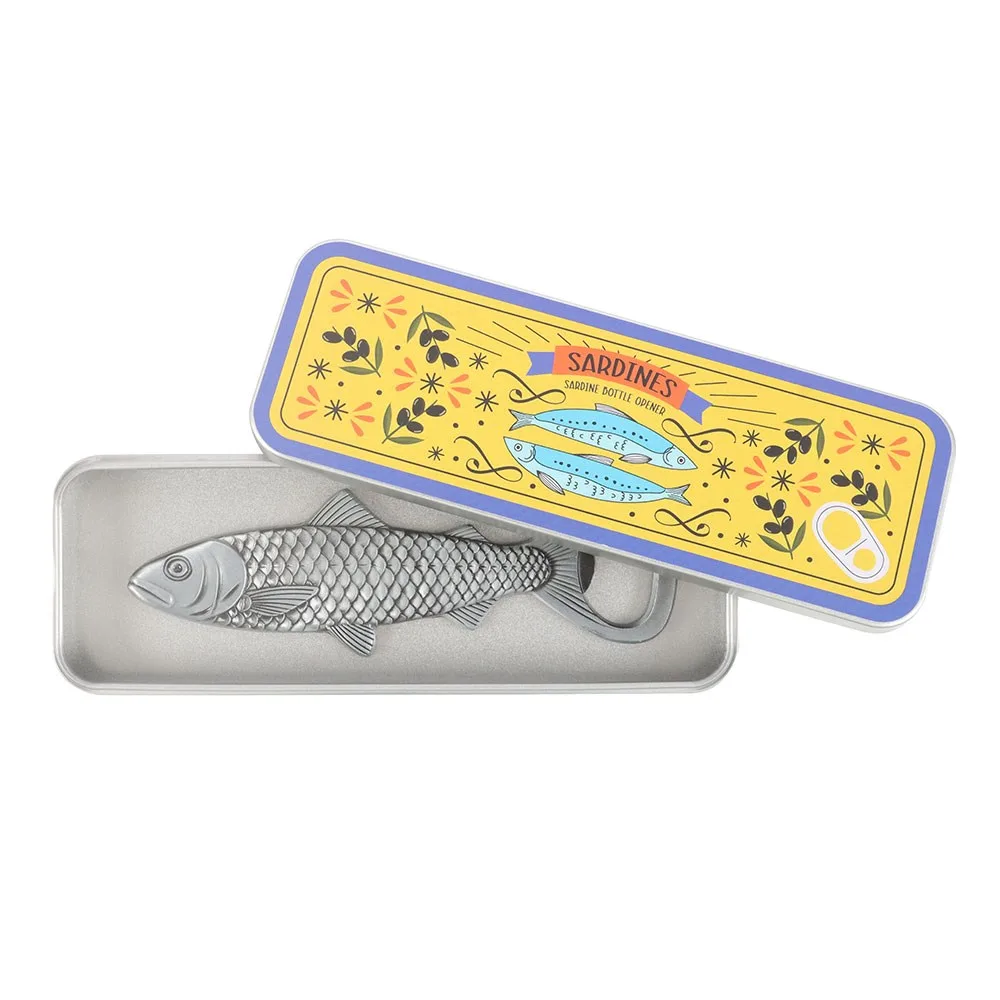 Sardine Bottle Opener in Storage Tin - Image 2