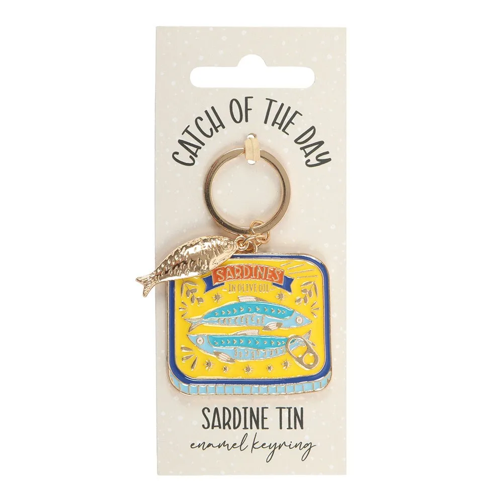 Sardine Tin Keyring - Image 2