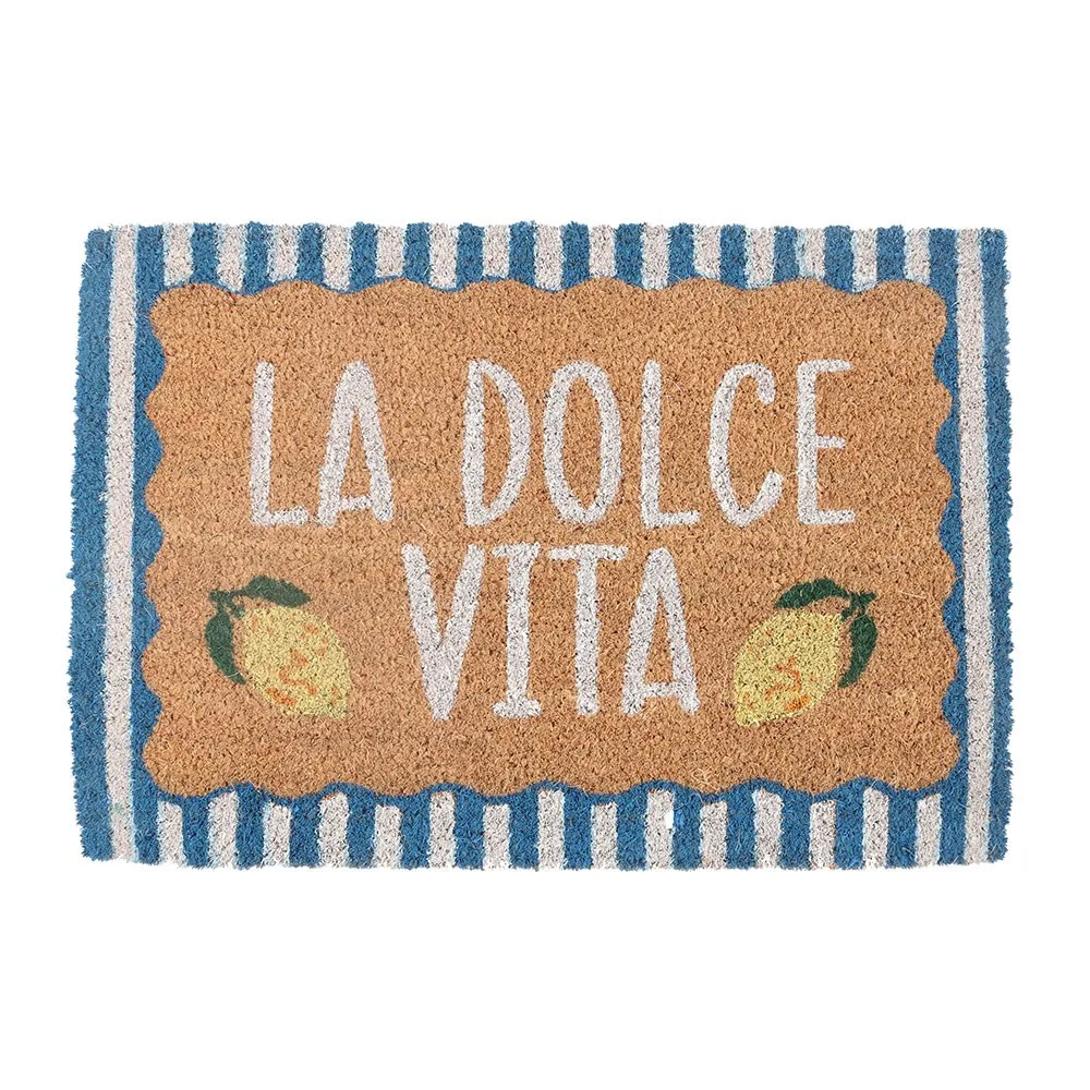 Blue La Dolce Vita Doormat - Image 2