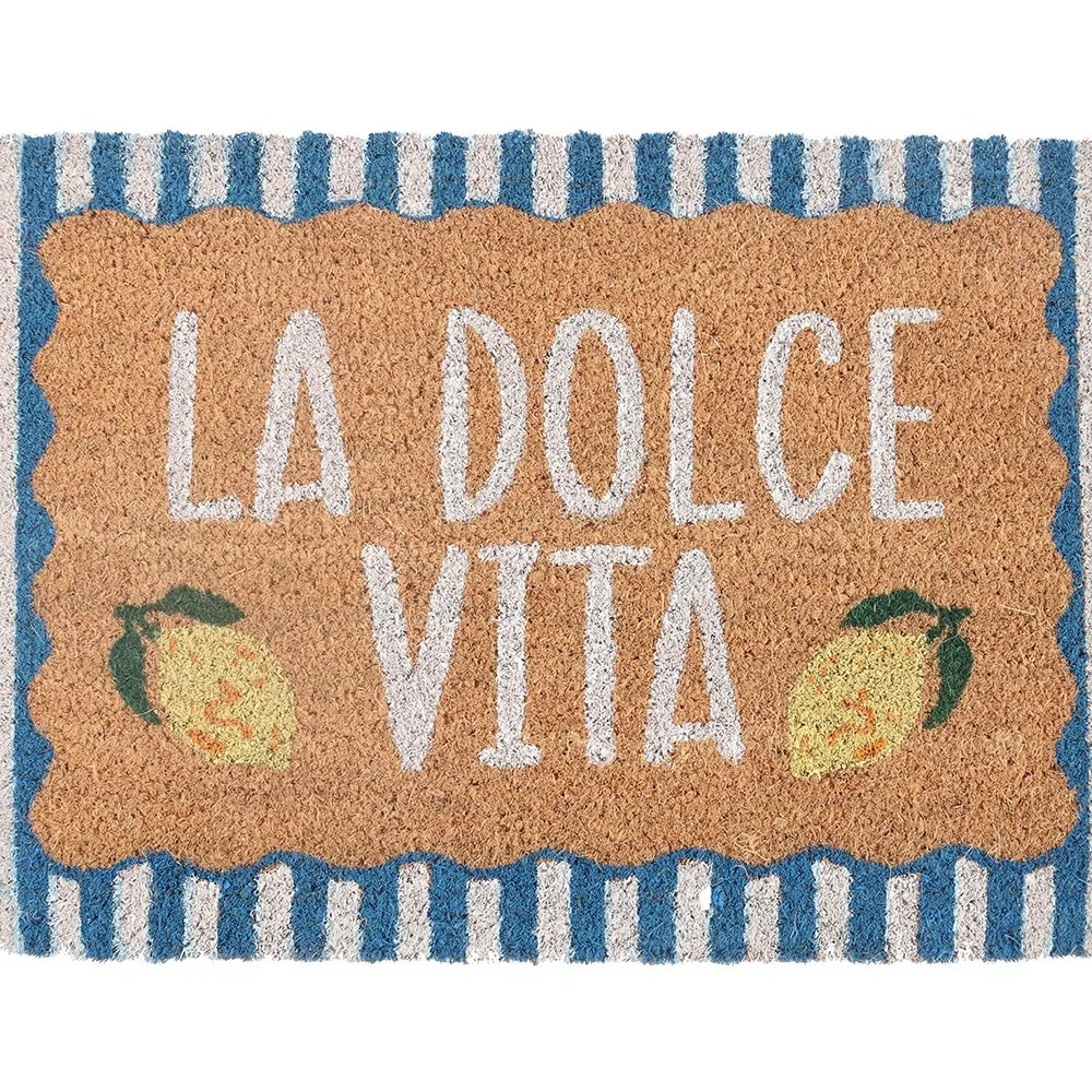 Blue La Dolce Vita Doormat - Image 3