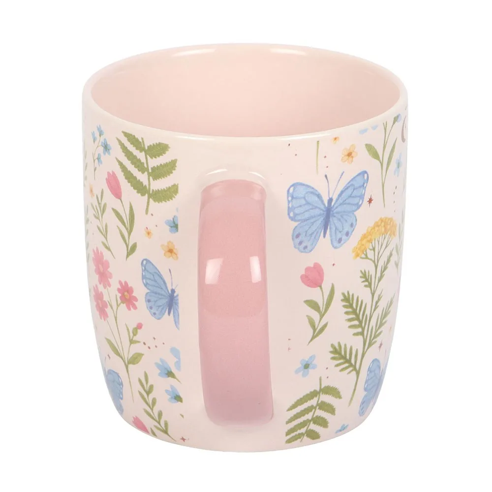 Luna Bloom Floral Print Mug - Image 3