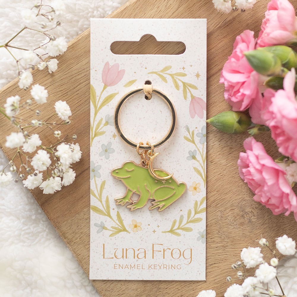 Luna Frog Keyring Luna Frog Keyring