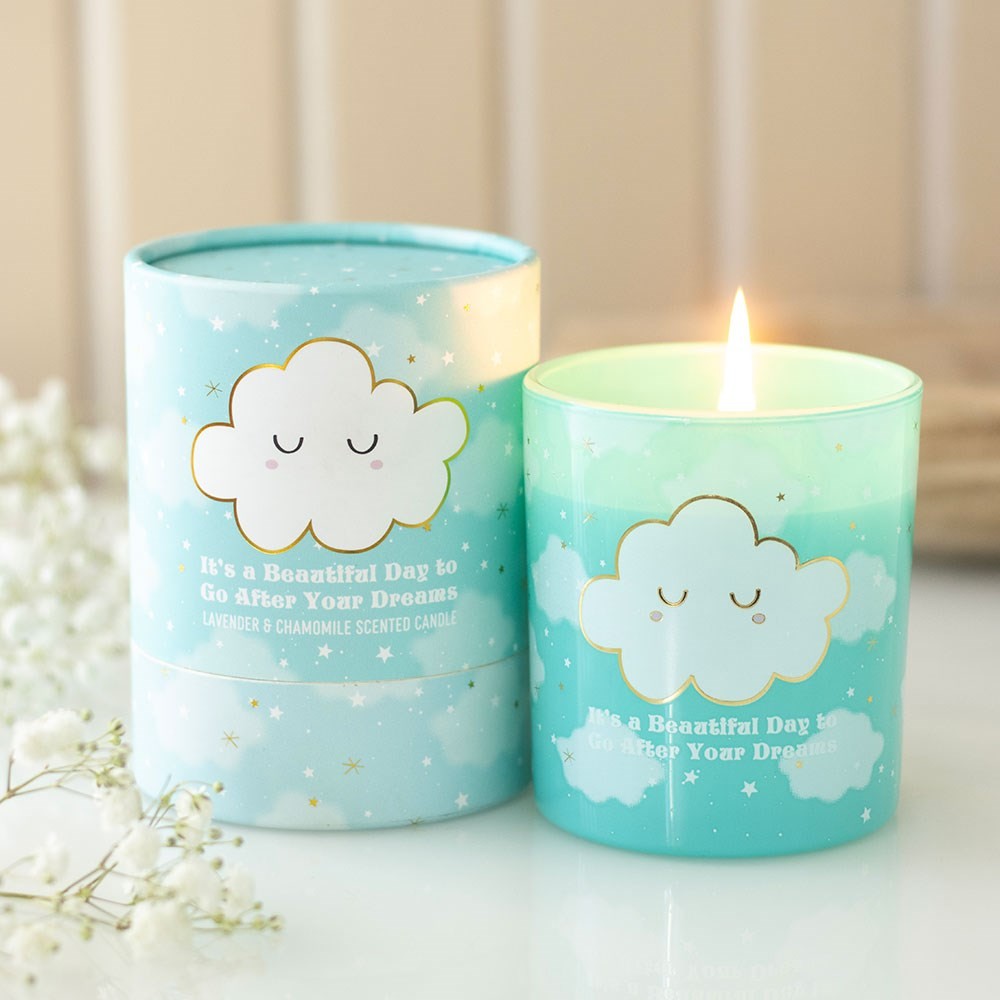 Cloud Print Lavender & Chamomile Candle Cloud Print Lavender & Chamomile Candle