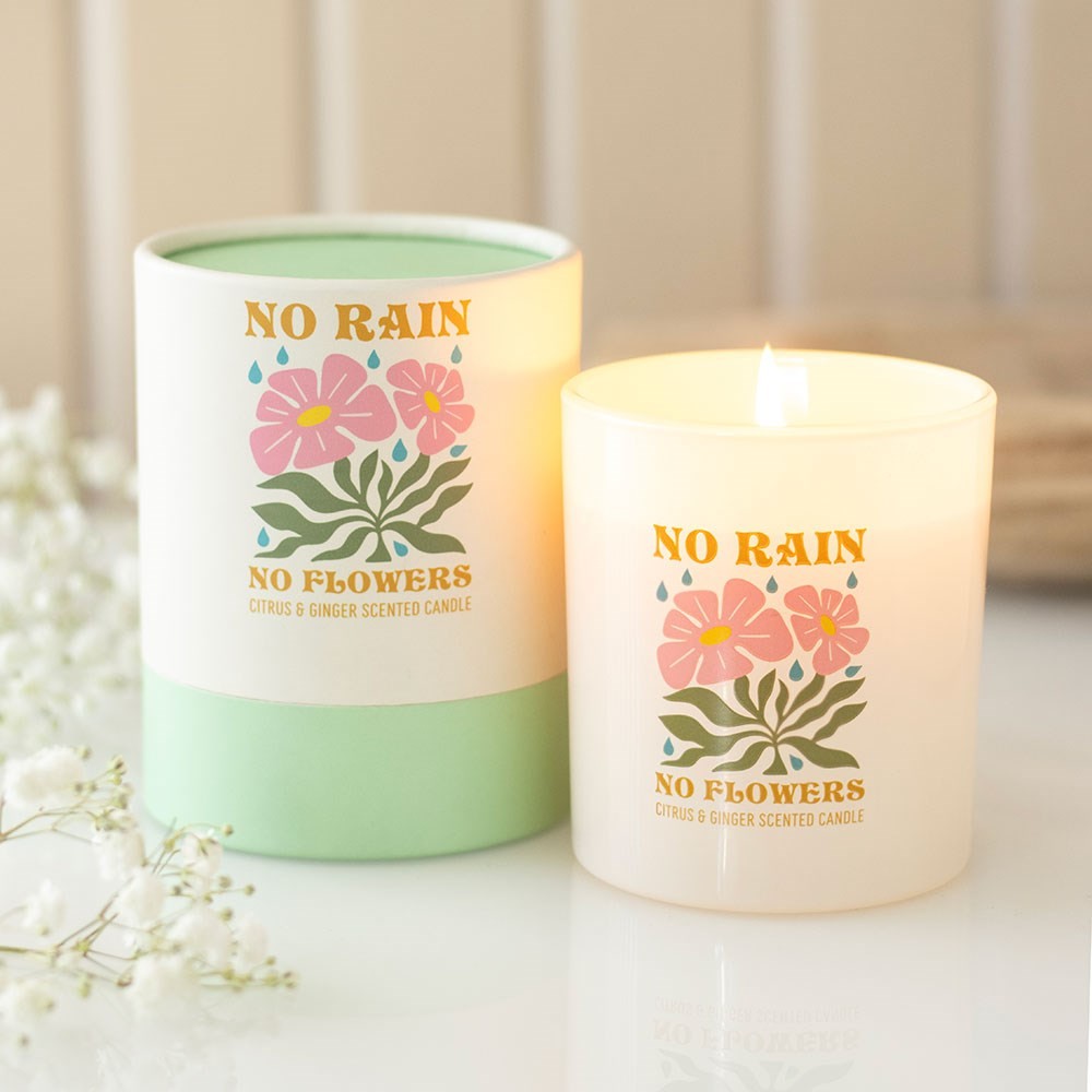 No Rain, No Flowers Citrus & Ginger Candle No Rain, No Flowers Citrus & Ginger Candle