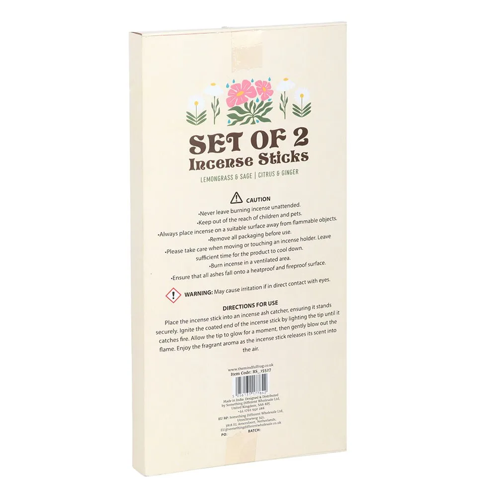 Set of 2 No Rain, No Flowers Incense Stick Packs - Image 3