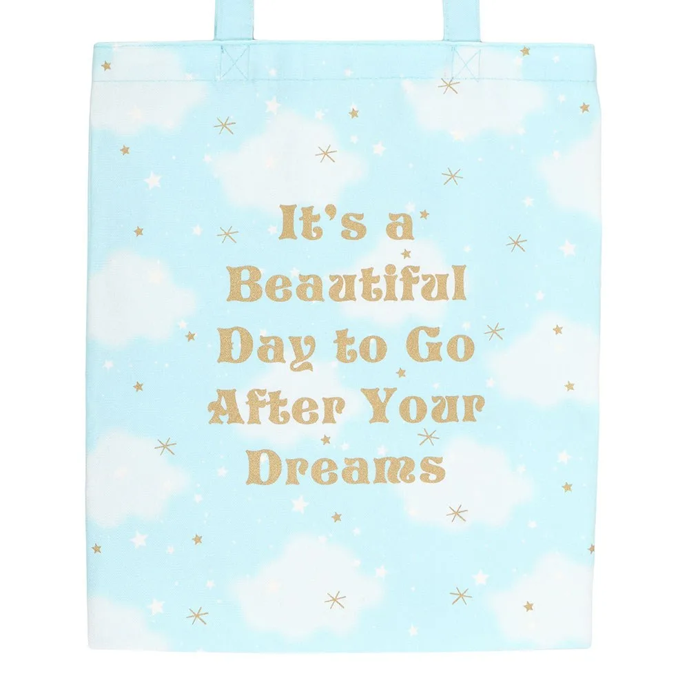 Cloud Print Tote Bag - Image 3