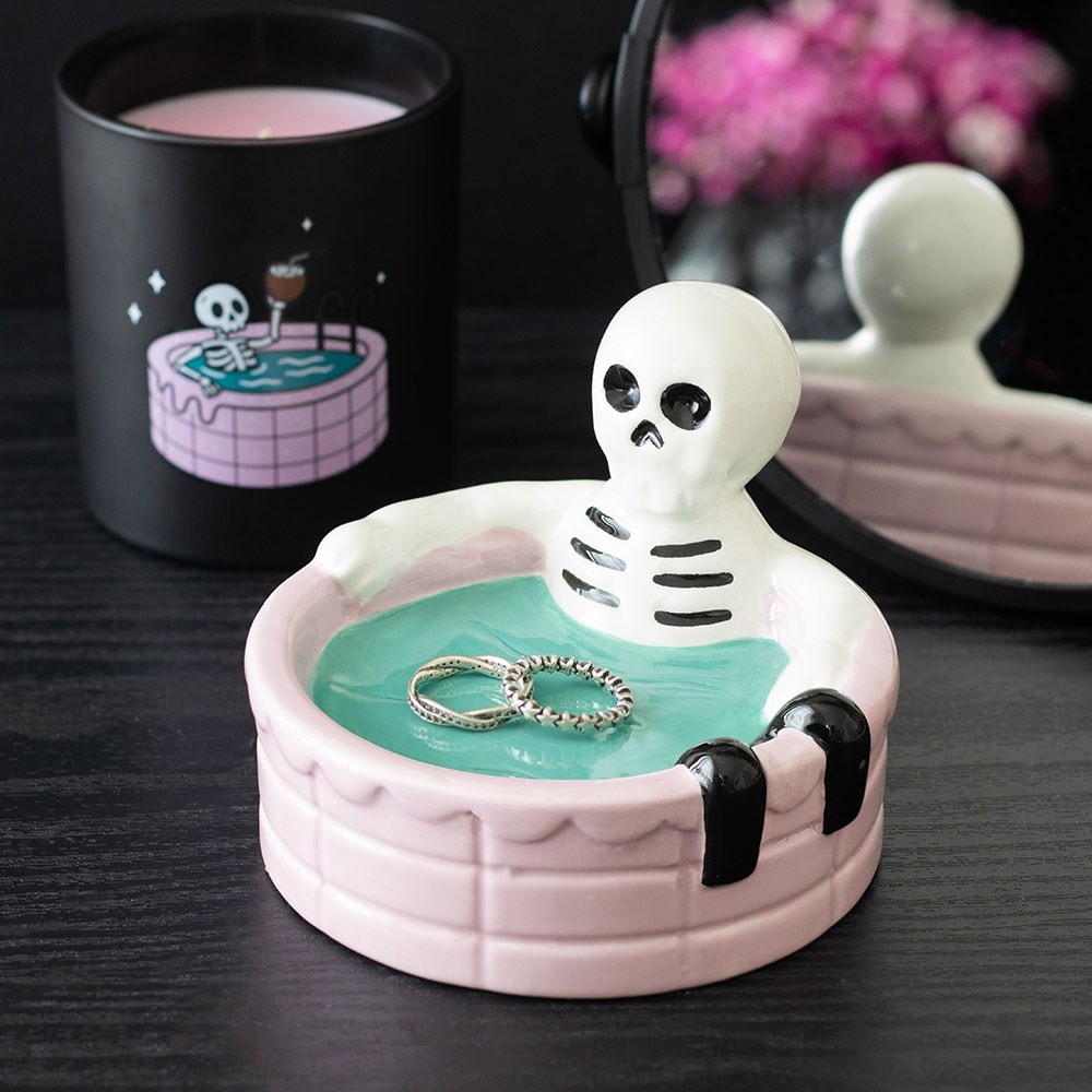 Dead Cool Skeleton Trinket Dish Dead Cool Skeleton Trinket Dish