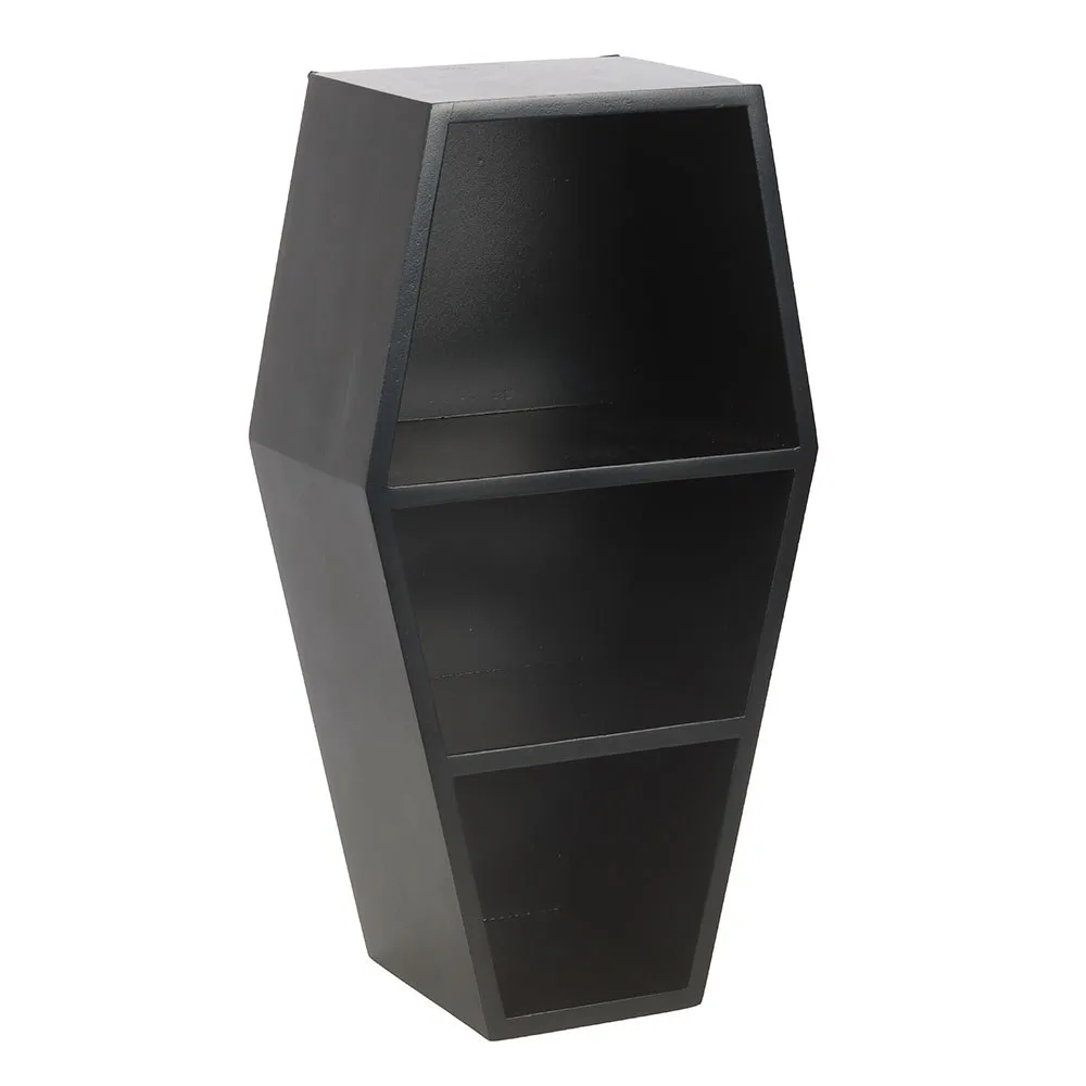 Small Black Coffin Shelf - Image 2