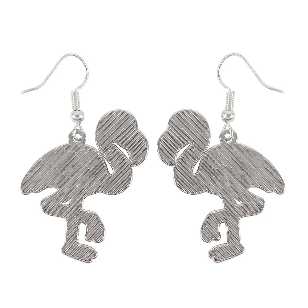 Flamin-goth Enamel Dangle Earrings - Image 4