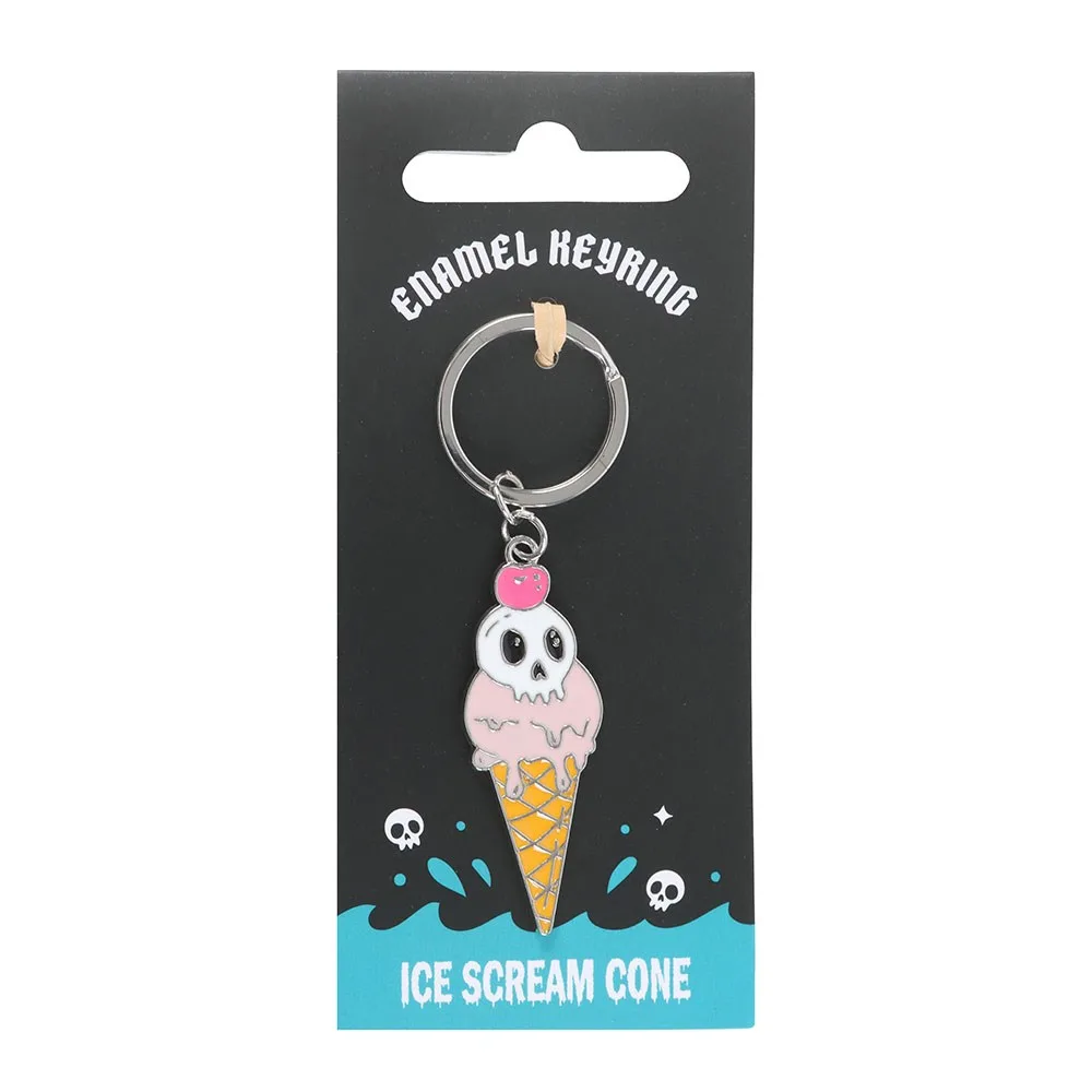 Ice Scream Cone Keyring - Image 2