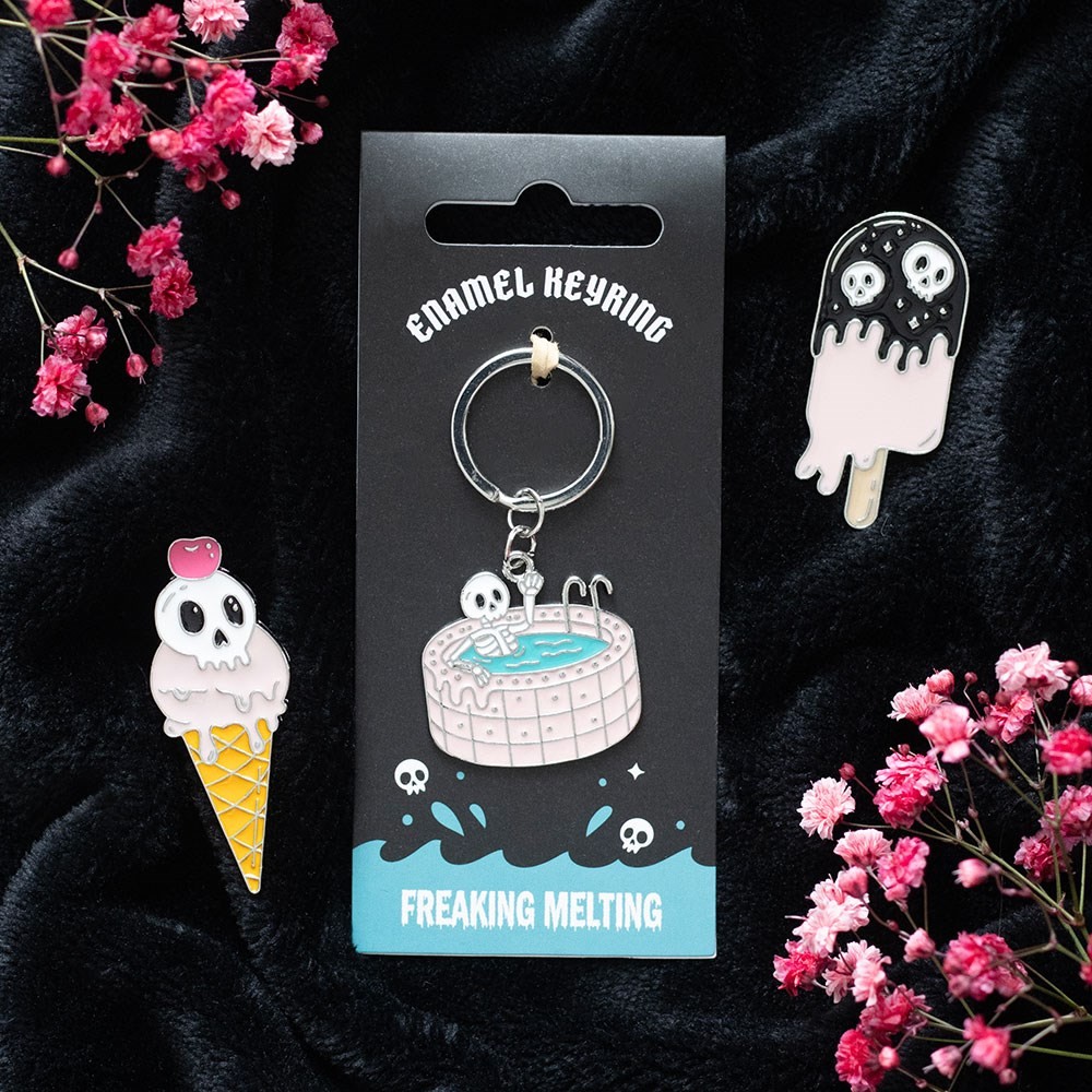 Dead Cool Skeleton Keyring Dead Cool Skeleton Keyring
