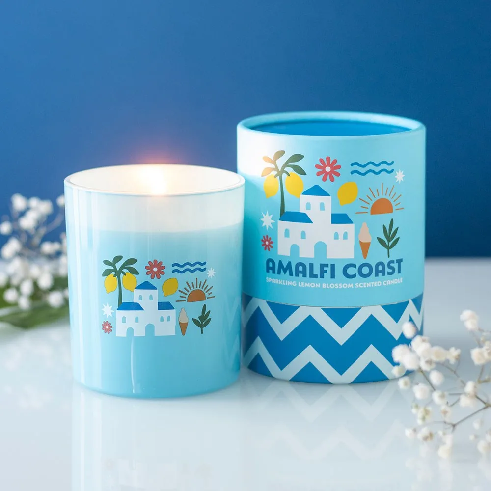 Amalfi Coast Sparkling Lemon Blossom Scented Candle Amalfi Coast Sparkling Lemon Blossom Scented Candle