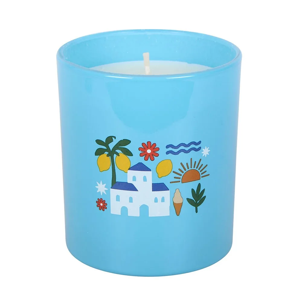 Amalfi Coast Sparkling Lemon Blossom Scented Candle - Image 3
