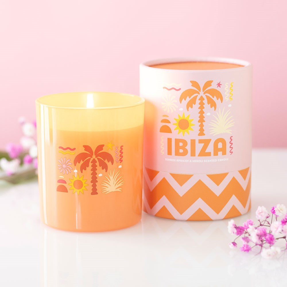 Ibiza Sunrise Apricot & Neroli Scented Candle Ibiza Sunrise Apricot & Neroli Scented Candle