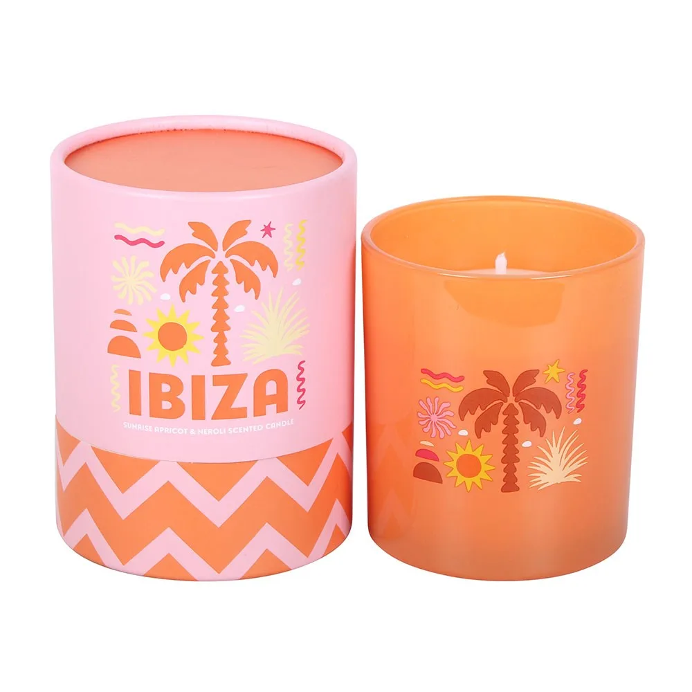 Ibiza Sunrise Apricot & Neroli Scented Candle - Image 2
