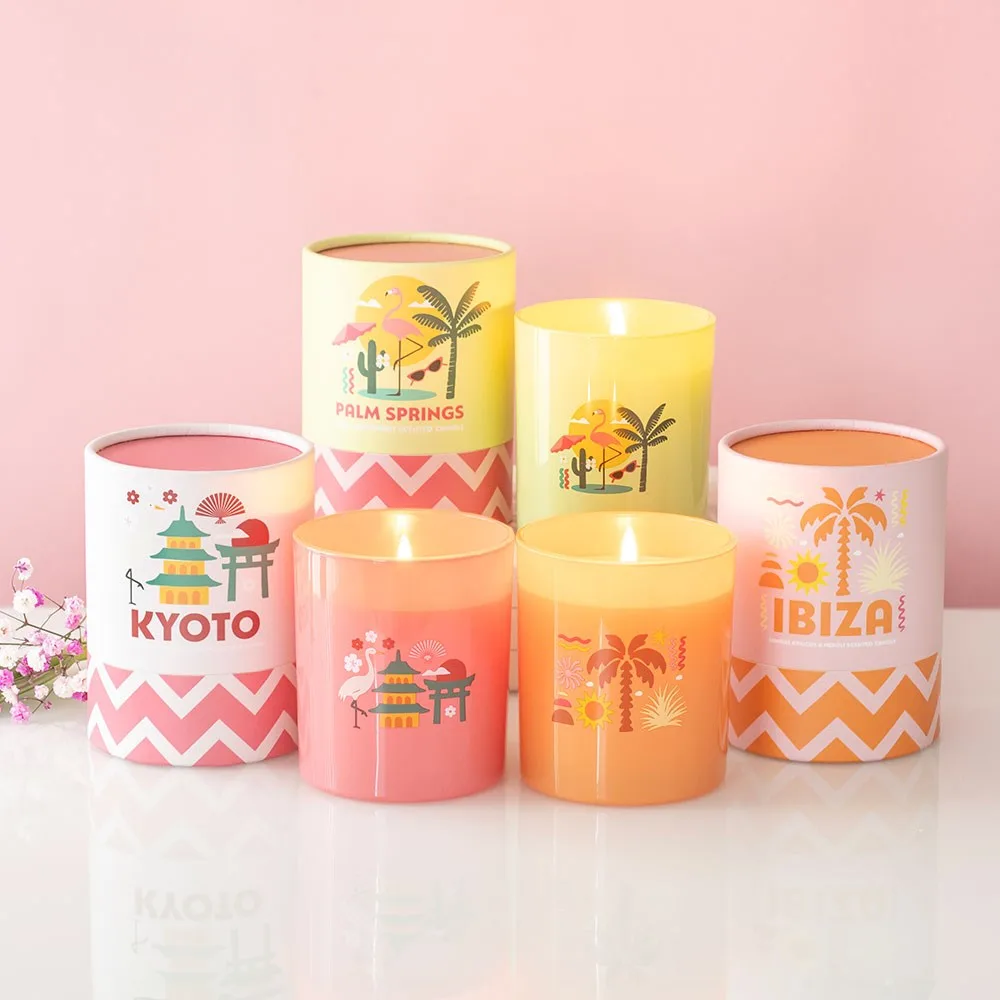 Kyoto Bamboo & Cherry Blossom Scented Candle - Image 5