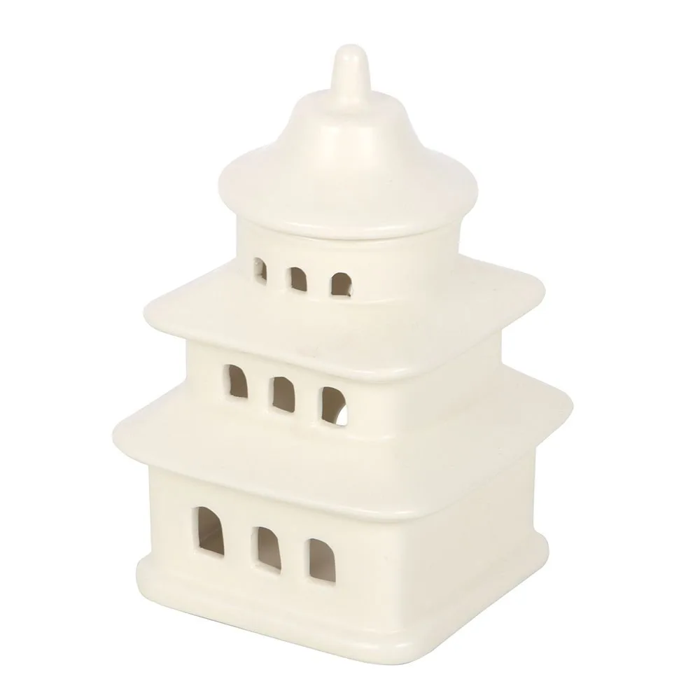 Pagoda Shaped Oil Burner and Wax Warmer - Image 3