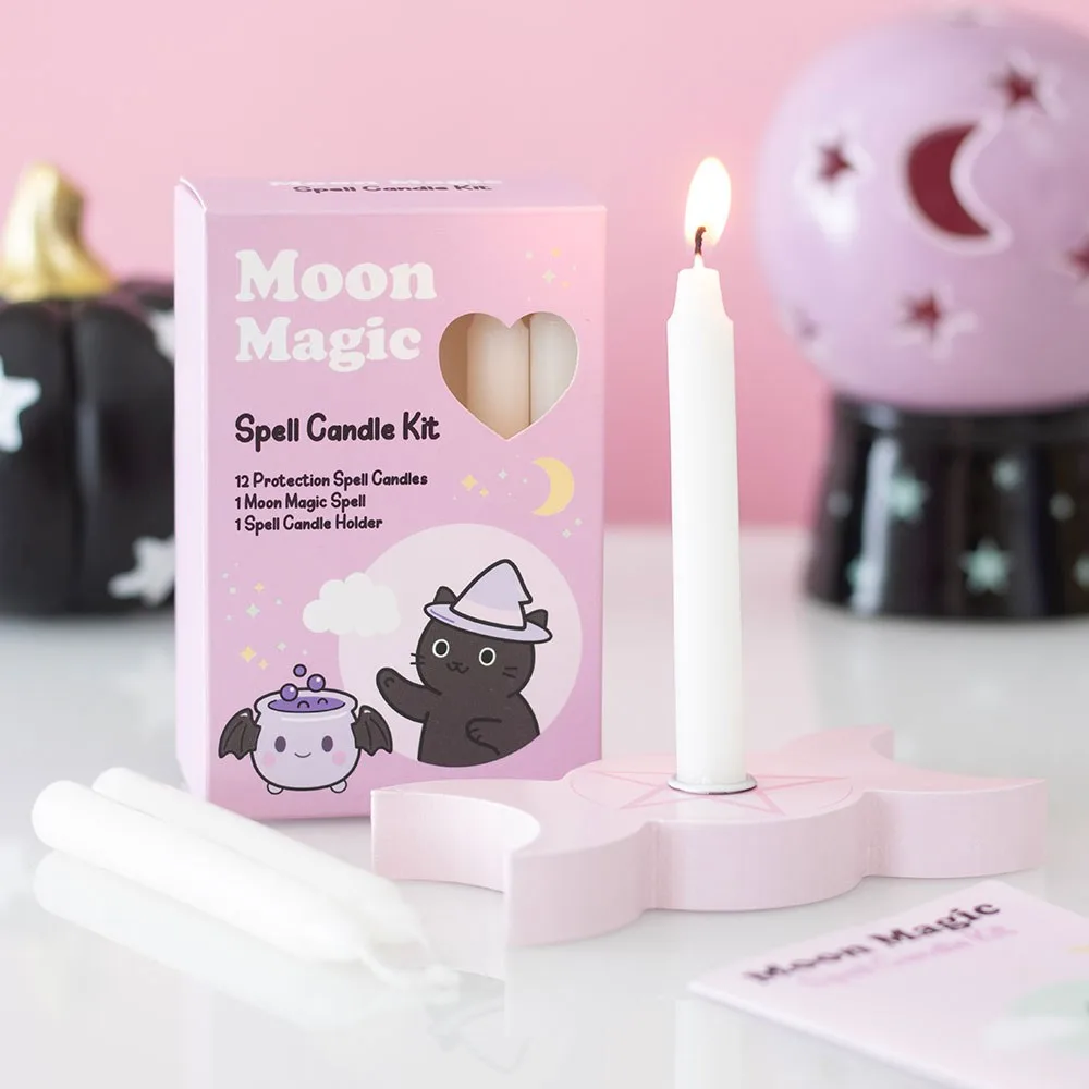 Moon Magic Spell Candle Kit Moon Magic Spell Candle Kit