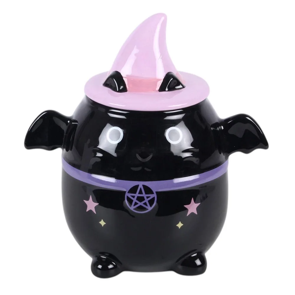 Pastel Bat Cat Oil Burner - Image 2