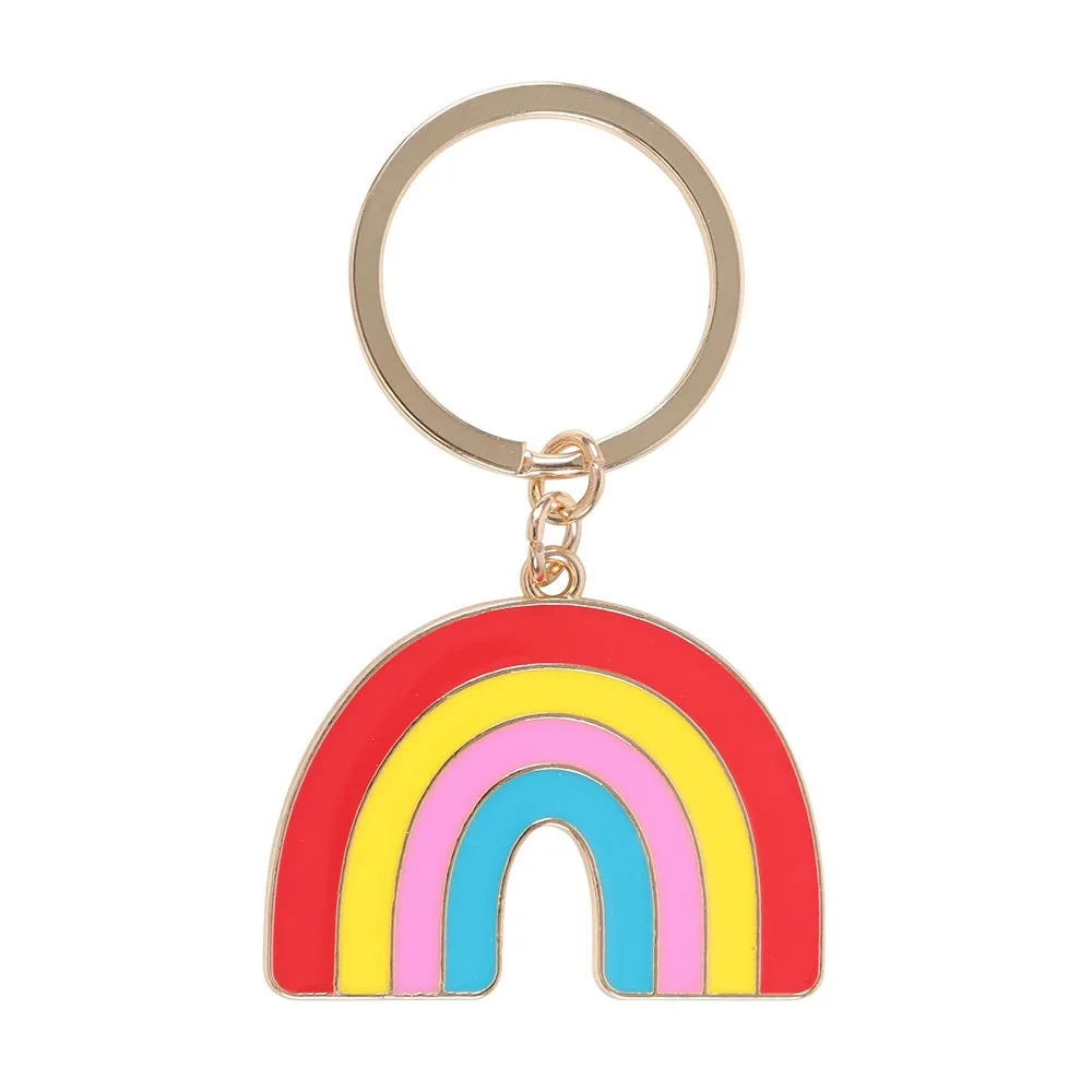 Be Kind to Your Mind Rainbow Keyring, photo 3 of 5