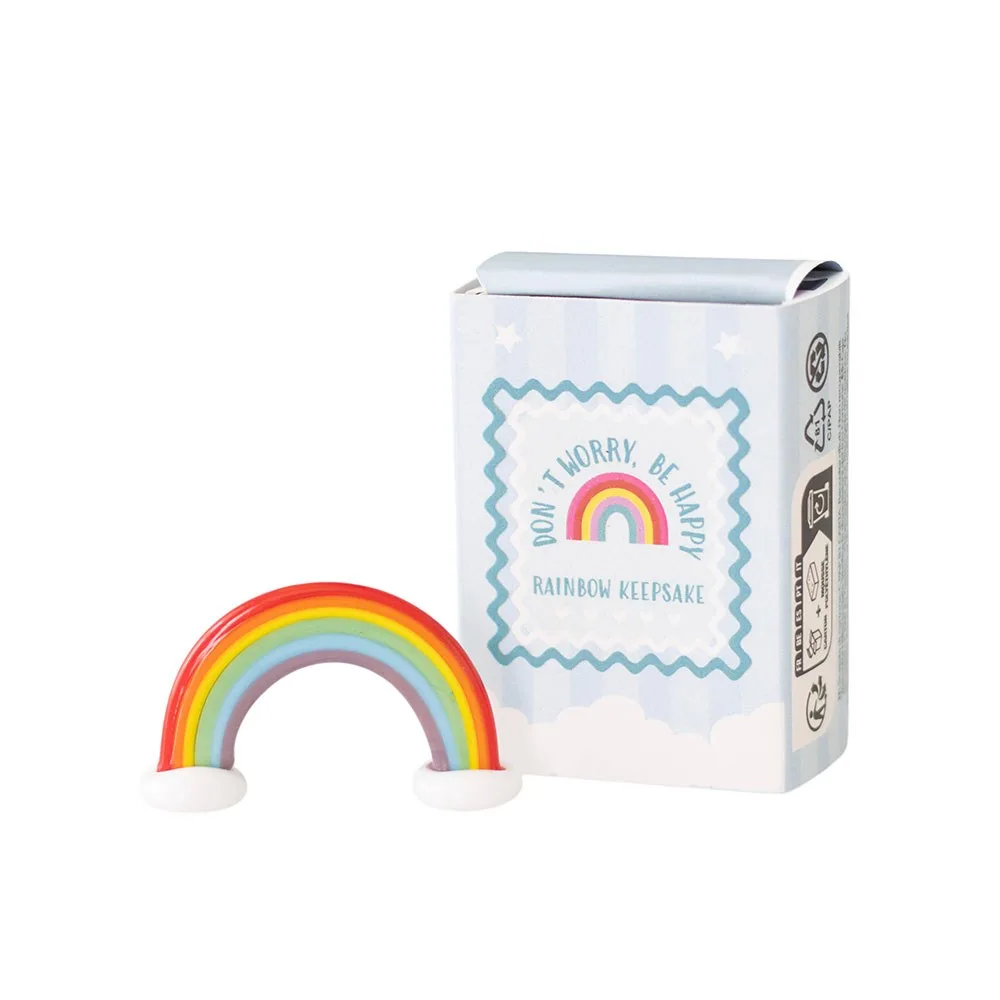 Set of 24 Pocket Positivity Rainbow Glass Keepsake Gifts in Display - Image 4