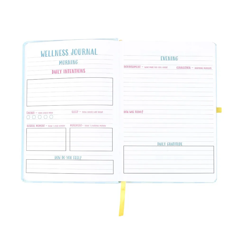 Be Kind to Your Mind A5 Wellness Journal with Citrine Pen - Image 4