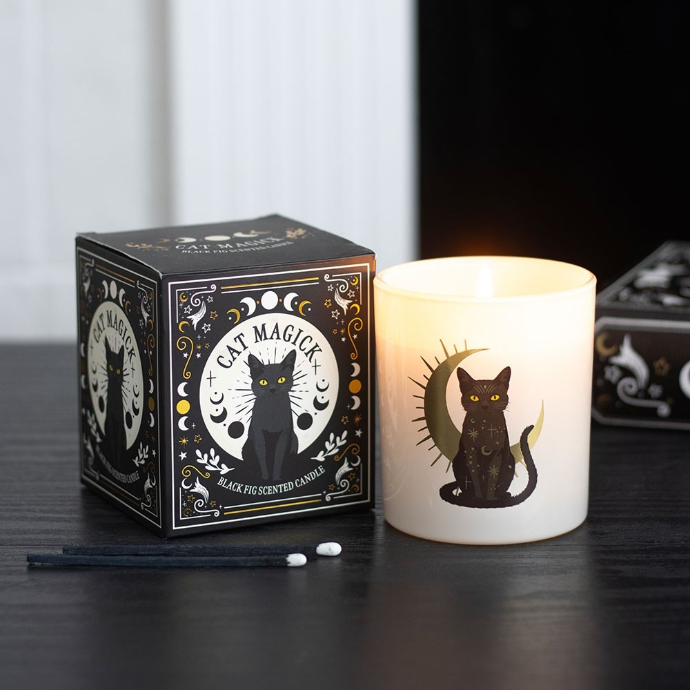 Black Cat Magick Black Fig Candle Black Cat Magick Black Fig Candle